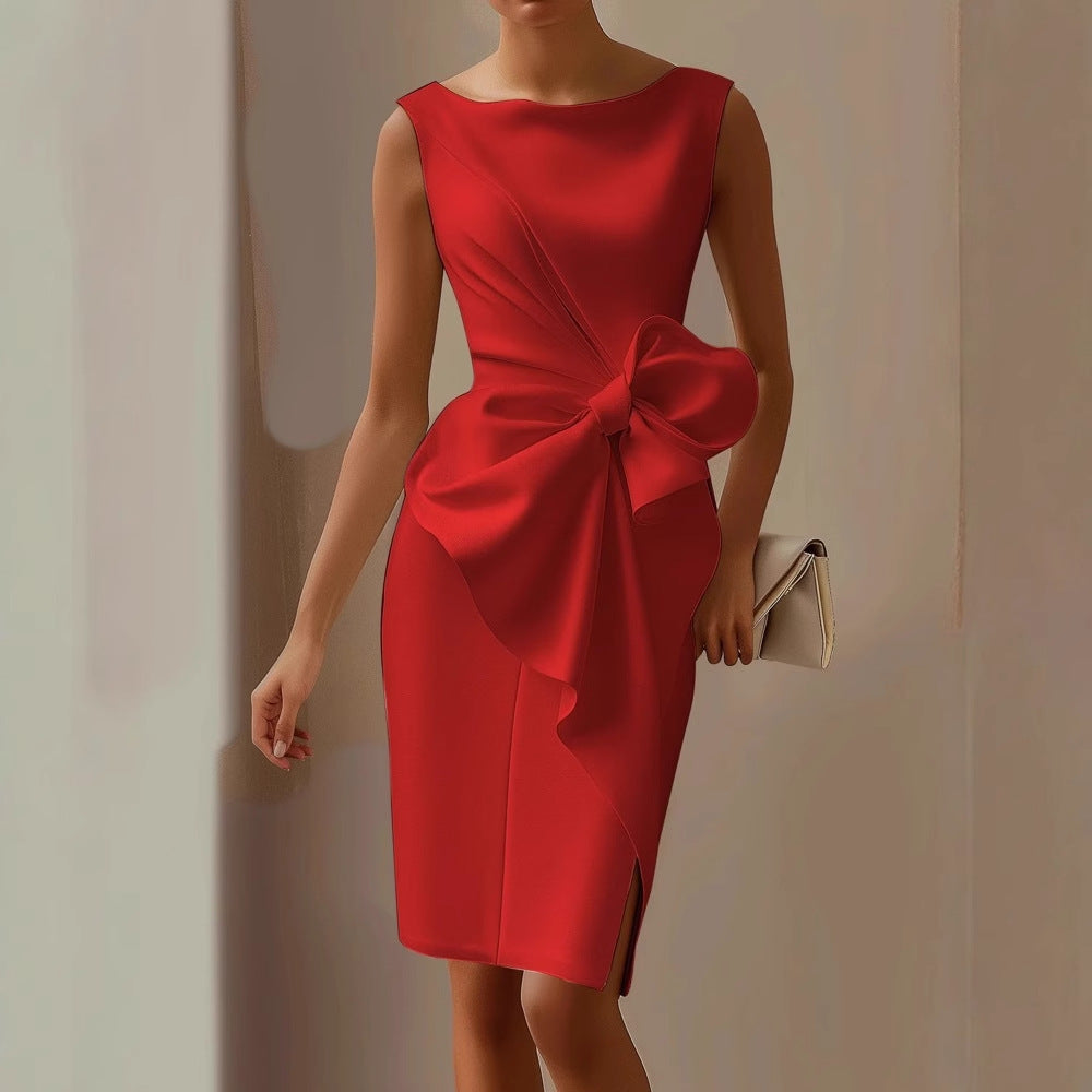 Jill - Rochie Elegantă Fără Mâneci