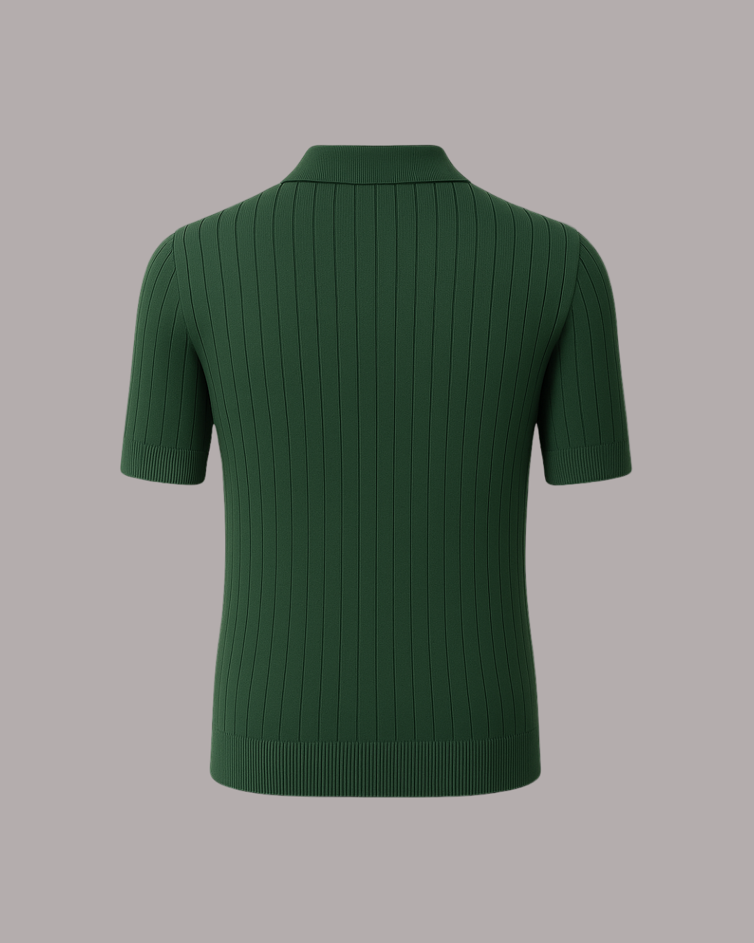 Mihai – Tricou Polo Tricotat cu Mâneci Scurte