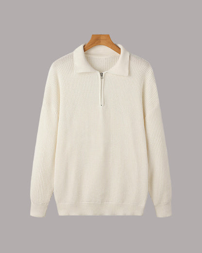 Ján - Pulover cu fermoar pentru bărbați