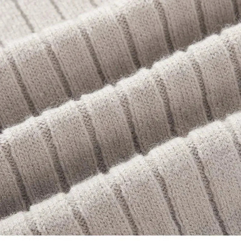 Radek - Pulover cu Guler Înalt și Fermuar Pe Jumătate