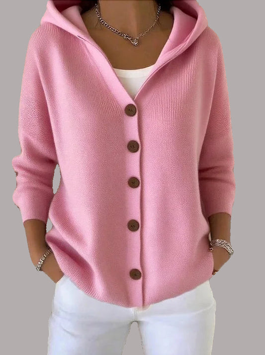 Aneta - Cardigan Confortabil Cu Mâneci Lungi