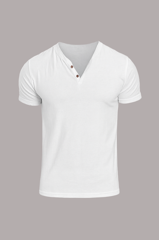 Ciprian – Tricou Tricotat cu Nasturi