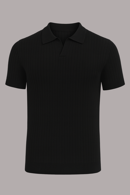 Avgust - Tricou Polo Casual Cu Mâneci Scurte