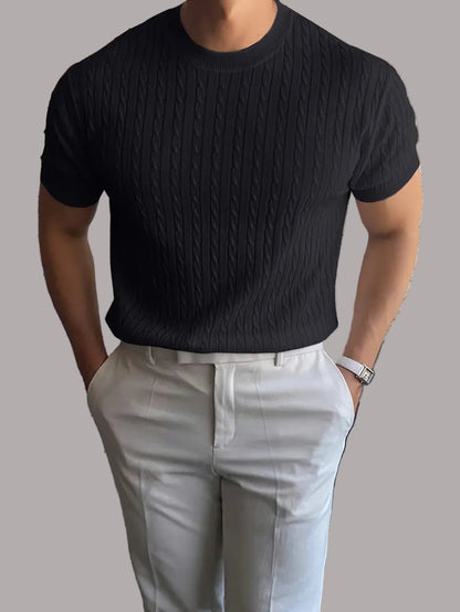 Charles - Tricou Eleganta Tricotat