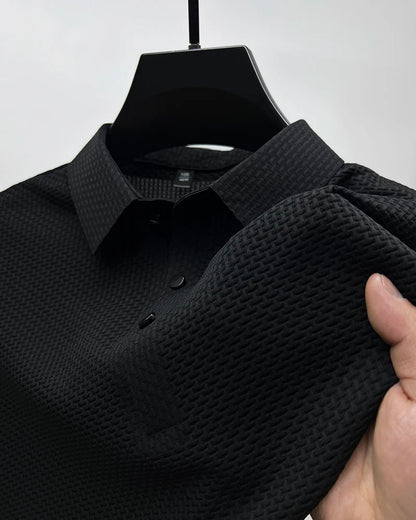 Peter - Tricou polo cu Mâneci Scurte și Material Elastic
