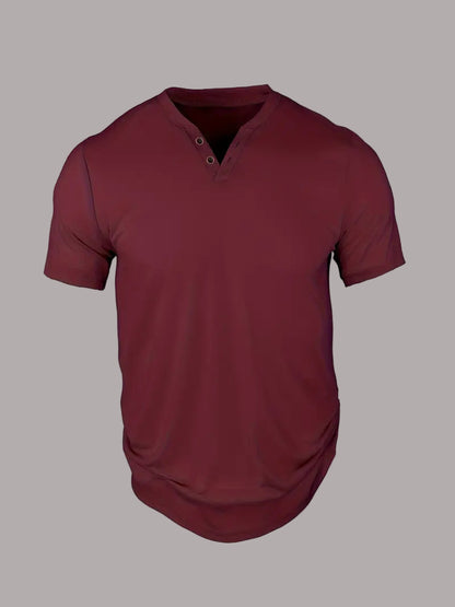 Ciprian – Tricou Tricotat cu Nasturi