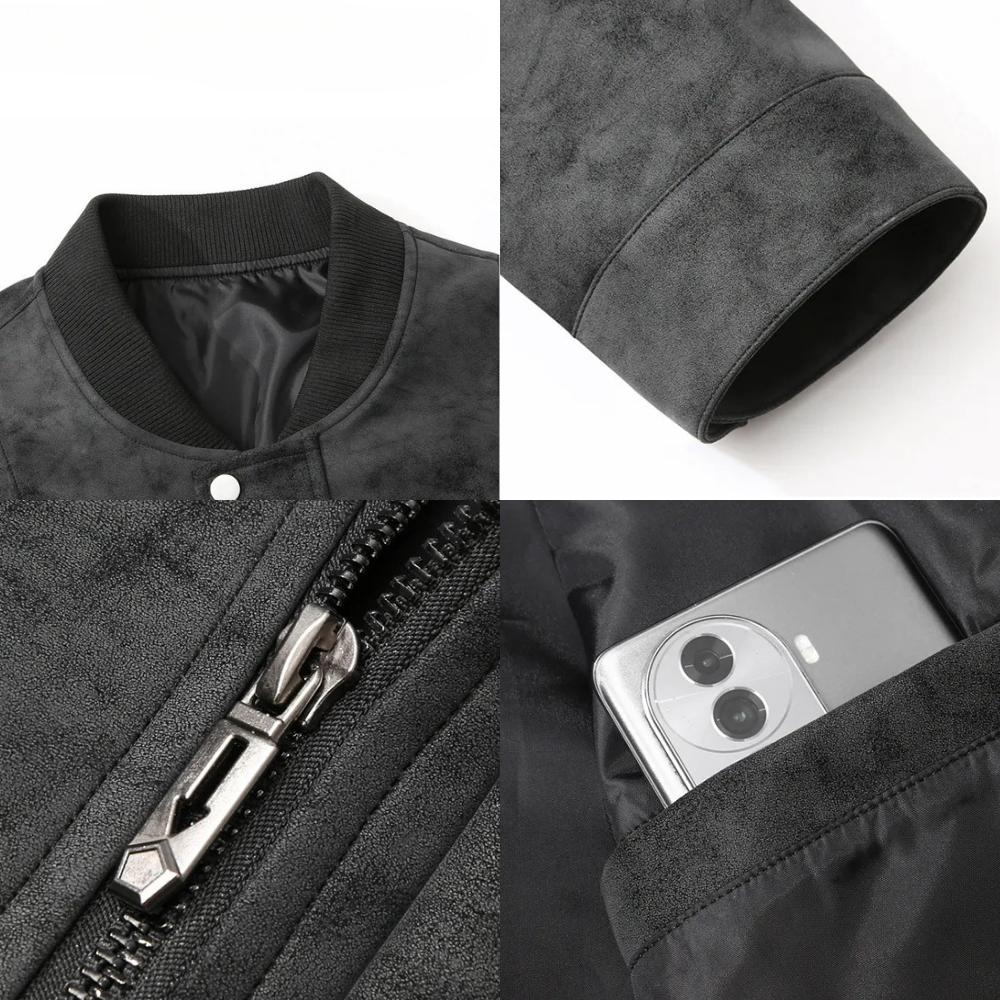 Darren - Jachetă Bomber Elegantă