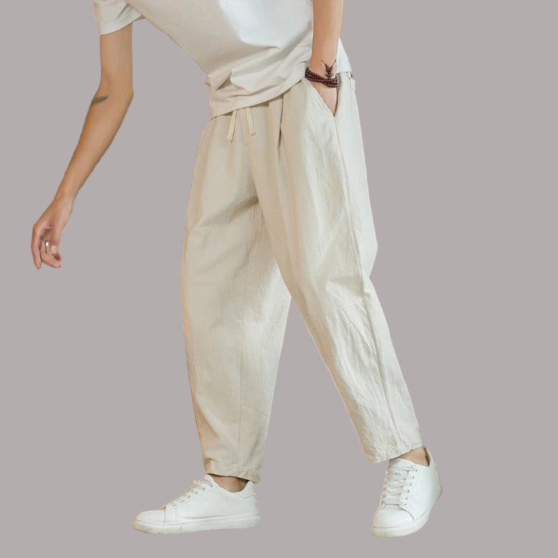 Filip - Pantaloni de Vară Din in