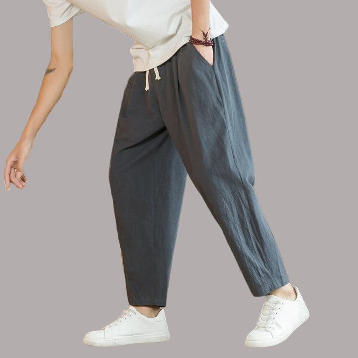 Filip - Pantaloni de Vară Din in