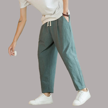 Filip - Pantaloni de Vară Din in