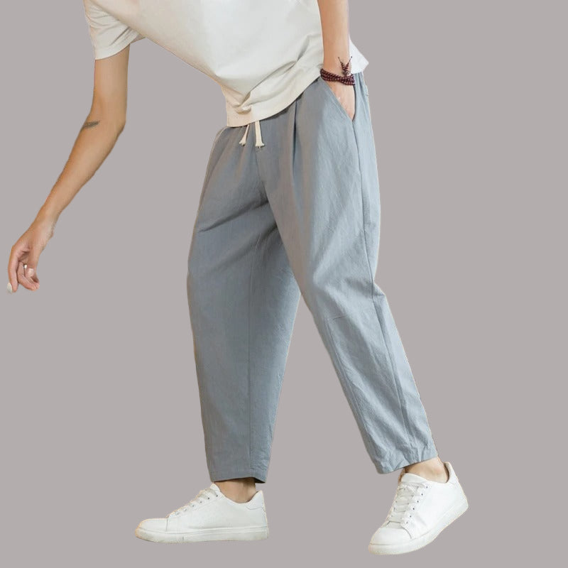 Filip - Pantaloni de Vară Din in