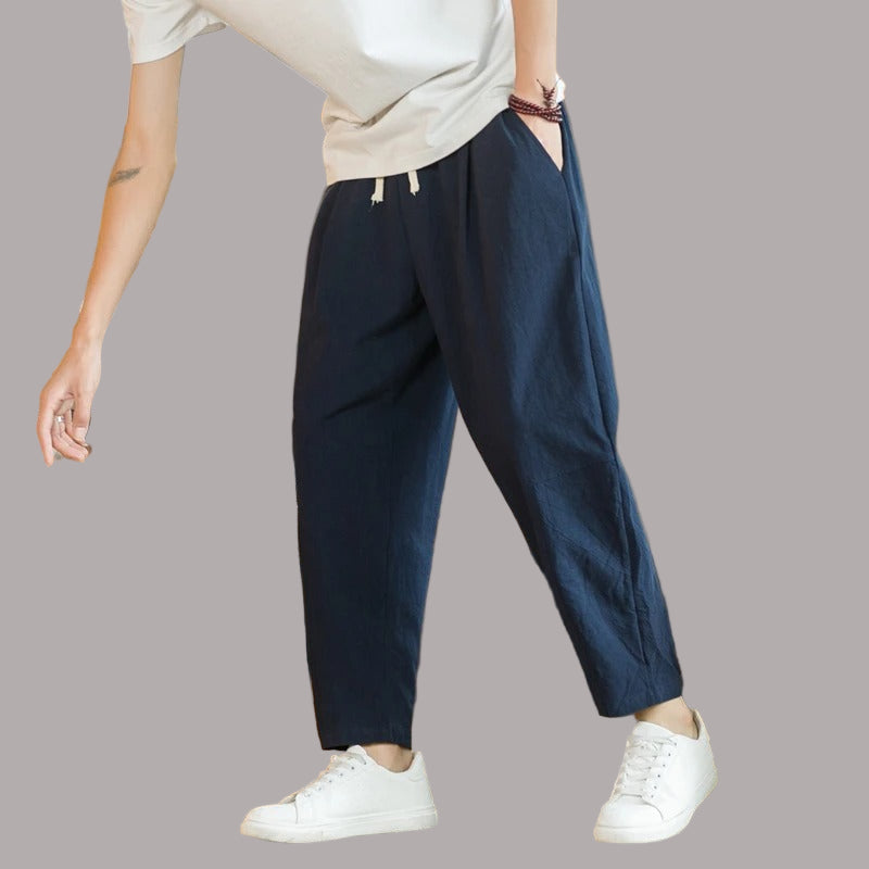 Filip - Pantaloni de Vară Din in